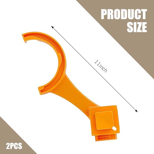 Image of 2PCS RV Sewer Hose Wrench, Multi-Purpose RV Sewer Hose Fitting Wrench, 3 Inch and 4 Inch RV Sewer Hose Removal Tool, for Connect and Disconnect Sewer Hoses, RV Accessories