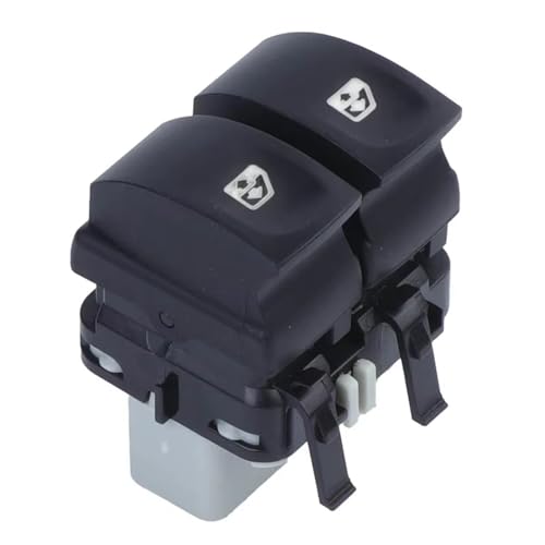 Bouton commande lève-vitre robuste pour Clio III Modus Twingo II - 4