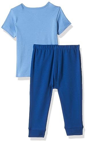 Image of Amazon Brand - Jam & Honey Baby-Boys and Girls 100% Soft & Pure Cotton Long Sleeve Tee with Jogger - Unisex Clothing Set
