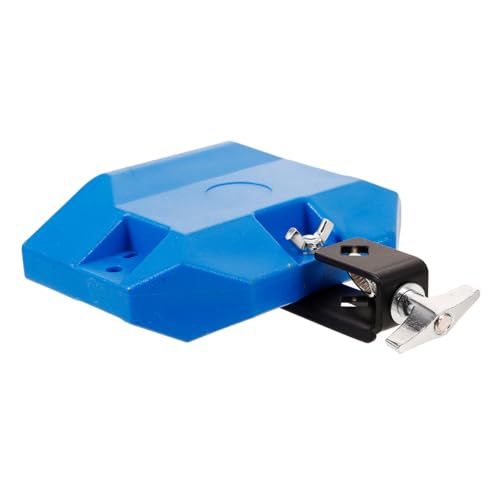 ibasenice Durable Plastic Cowbell Stainless Steel Trim Perfect for Drum Set Hand Percussion Professional Use