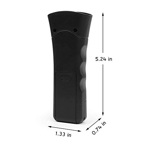 Moh Handheld Dog Repellent, Dual Channel Electronic Animal Repellent, Handy Ultrasonic Dog Deterrent for Outdoor Camping Garden, Bark Stopper + Good Behavior Dog Training