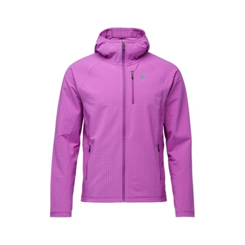 Sweat-shirt zippé Black Diamond Coefficient Storm lilas XL randonnée montagne