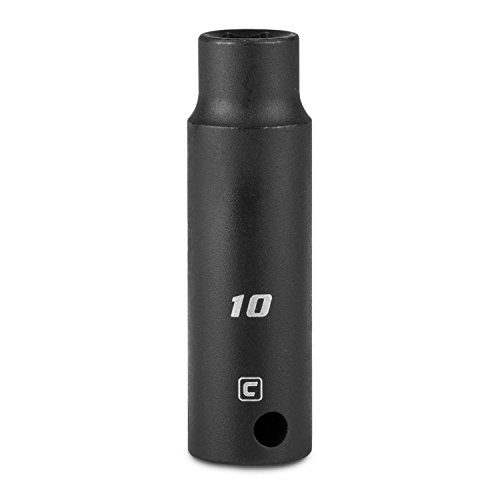 Image of Capri Tools 10 mm Deep Impact Socket, 3 /8-Inch Drive, 6-Point, Metric