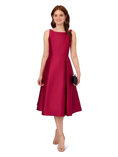 Image of Adrianna Papell Sleeveless Tea Length Dress