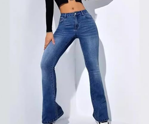 Celestias Lift Jeans, Women's High Waist Butt-Lifting Slim Denim Pants, Stretch Flare Skinny Jeans with Pockets4