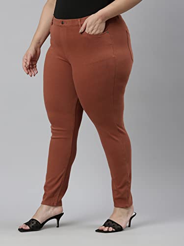 Image of GO COLORS Women Mid Rise Premium Straight Jeans