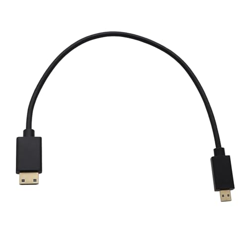 HangTon Mini-HDMI to Micro HDMI Cable for DJI RavenEye Image Transmitter to Fujifilm X-T50, Canon R50 R8 R5C, Sony ZV-E10II A7CR A6700, Lumix S5 S9 G100, Nikon Z50 Camera, 8K 4K 2K 60P, 20cm
