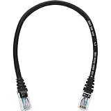 Cabo de Rede 30 Centímetros Patch Cord Cat6 100% Cobre Furukawa Sohoplus 30cm (Black)