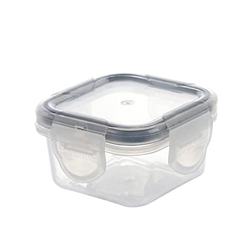 Recipiente hermético con tapa, hermético a prueba de fugas, juego de latas sin BPA, Bentobox adecuado para microondas Cover