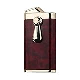 Encendedor De Cigarros Portátil Inflable De Butano Encendedor De Cigarros De Doble Descarga A Prueba De Viento, Encendedor De Pipa (butano No