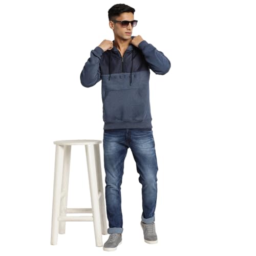 Image of Turtle Men Polycotton Stripes Hooded Sweatshirt||Men's Hoodie
