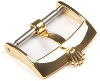 rolex用　王冠マーク尾錠　横穴アリ刻印アリ　18mm ゴールド　バックル 楽天市場】ロレックス 時計用 尾錠 純正 バックル 王冠