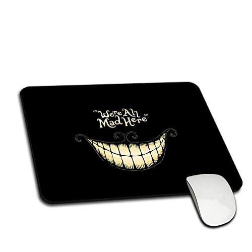 MIVIKART Mad Smile Designer Anti Skid, Thick Non-Slip Rubber Base Mouse Pad Compatible with Computer, Laptops, PC, Home & Office Mousepad HD Quality Multicolor [Y3T4]