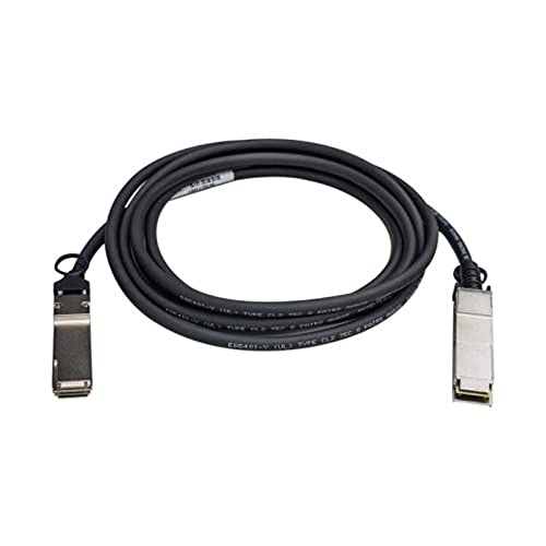 QNAP CAB-NIC40G30M-QSFP câble d'InfiniBand 3 m QSFP+ Noir - Câbles d'infiniband (3 m, QSFP+, QSFP+, Mâle/Mâle, Noir, 40 Gbit/s)