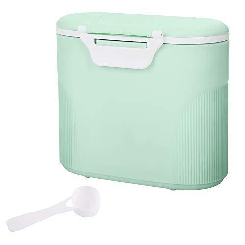 Portable Formula Dispenser with Scoop by Accmor, BPA Free Milk Powder Container, Food