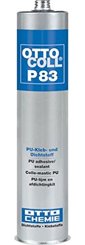 OTTOCOLL P 83 Hochelastischer PU-Klebstoff 580 ml Alu-Folienbeutel C02 grau