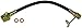 Dorman H620695 Rear Passenger Side Brake Hydraulic Hose Compatible with Select Ford Models