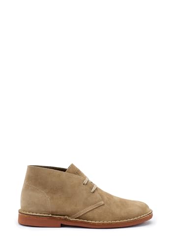 Frau - Desert Boot in Suede con Suola Eva, Beige,