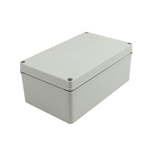 Uxcell 250Mm X 150Mm X 100Mm Dustproof Ip65 Junction Box Diy Case Enclosure Gray #TOP1