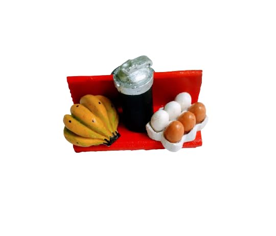 BRIKSHI Fridge Magnet Miniature Food 3D Fridge Magnet Best Souvenir Gift 100% Made in India (bananasippereggpo1) (B0CCLKK6BJ) Amazon Price History, Amazon Price Tracker