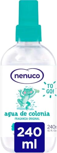 Nenuco Agua de Colonia recomendado para Bebés Recién Nacido (A partir de 3 meses), Fragancia Original - Formato Spray 240 ml