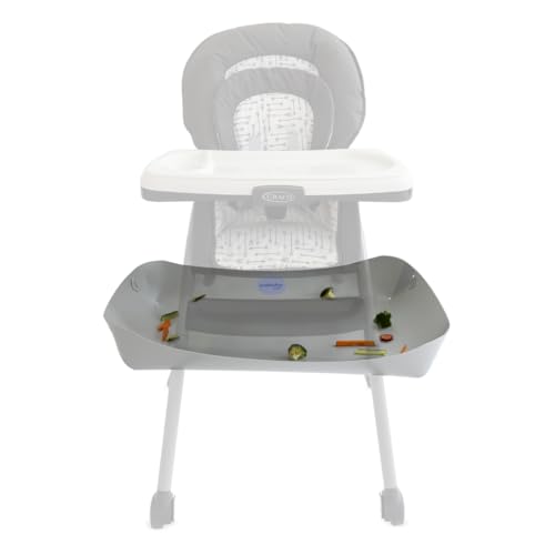 Image of CATCHY - Food Catcher - Compatible with Graco Table2Table LX 6-in-1 High Chair + 11 Other High Chairs - Highchair Sold Separately - Baby & Toddler Food & Mess Catcher - Under High Chair Accessory