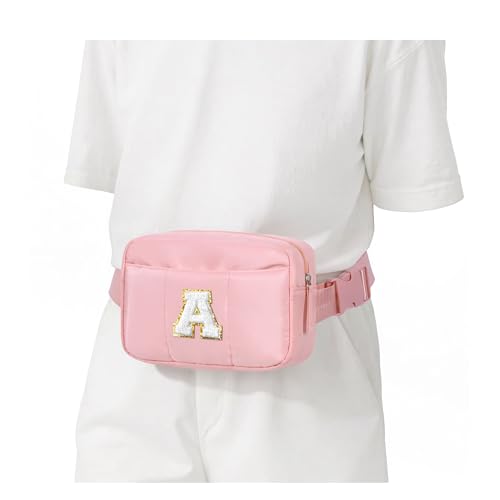 YOOLIFE Birthday Gifts for Teen Girls Women - Crossbody Bags for Women Puffy Purse, Initial Fanny...