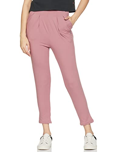 Image of Van Heusen Women High Rise Ruffle Regular Fit Pants