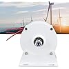 200W Electric Motor Generator, Three Phase Alternator Home Permanent Magnet Electric Motor Generator for Vertical Horizontal Wind 12V