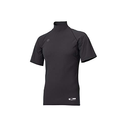 DESCENT(デサント) 野球 ハイネック半袖アンダーシャツ ブラック L STD-720