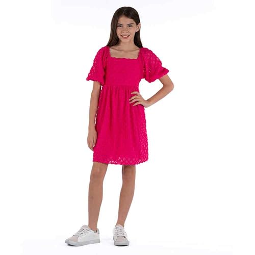 Speechless Girls' 3/4 Sleeve Chiffon Dress