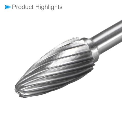 Fresas Rotativas de Carburo de Tungsteno, 3 Piezas miniatura 5