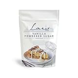 Lars Own Vanilla Powdered Sugar, Confectioners Icing Sugar for Baking, Frosting & Dusting, 6 oz