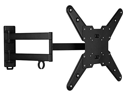 Up To 60% OFF Monoprice Stable Series Full-Motion Articulating TV Wall Mount Bracket for TVs 23in to 55in Max Weight 77 lbs Extension Range of 2.2in to 24.0in VESA Patterns Up to 400x400 UL Certified Silver