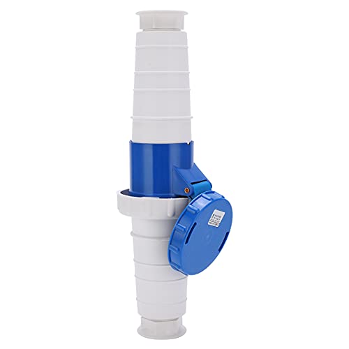 Connecteur industriel 3 broches IP67 63A résistant aux chocs pour environnements critiques
