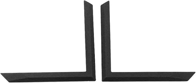 Gintai Laptop Rubber Feet for ASUS TUF Gaming F15 FX507 FX507ZC FX507ZE FX507ZM FX507ZR FX507VV FX507VU FX507ZV FX507VI FX507ZI FX507ZU Black Reduced Size L+R