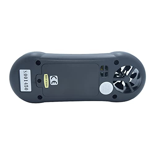 4 in 1 Environmental Quality Meter Anemometer Humidity Light Meter Tester Thermometer Model: LM-8000A Along with Calibration Certificate by INSTRUKART