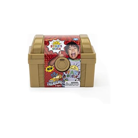 RYAN'S WORLD 921577.004 Teeny Treasure Chest, Multi Cover