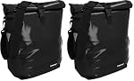 Fischer – Fischer Fahrrad Gepäckträgertasche Kurier, Fahrradtasche, Um