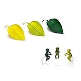 PELEG DESIGN Leaflow Plant Pot Watering Funnel, Plant Watering Devices for Indoor and Outdoor Plants Leafriend: Plant Propagation Buddy; Plant Support for Sprouts, Stems, & Shoots