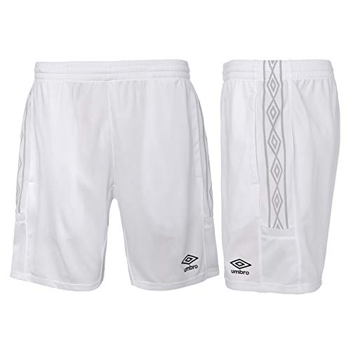 Umbro Womens Legacy Shorts, White, Large US by Umbro - Image 2