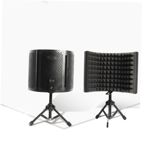 Bonnette anti-vent pour microphone avec mousse absorbante isolante studio - 5