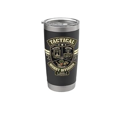 Hobby Division 3D Printing Ham Radio Gardening Graphic Stainless Steel Insulated Tumbler