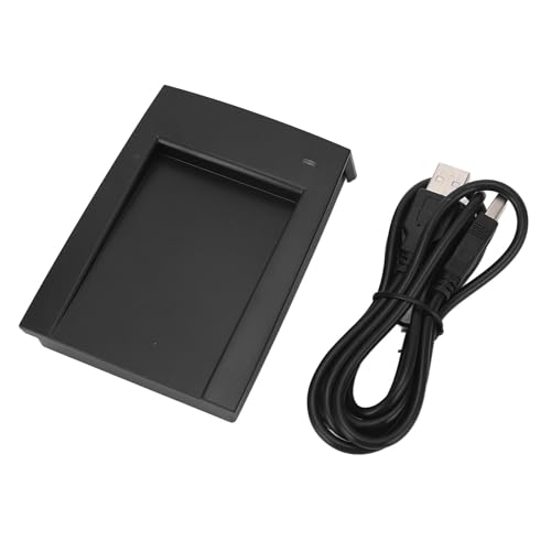 Lector de tarjetas RFID de alta velocidad USB Plug and Play, lector de tarjetas IC inteligente para control de acceso, compatibilidad universal