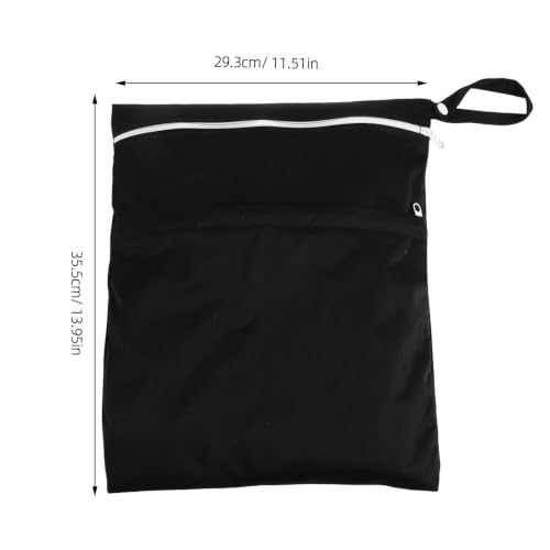 Bolsas de pañales impermeables OUNONA reutilizables para trajes de baño y viajes con bebés 2