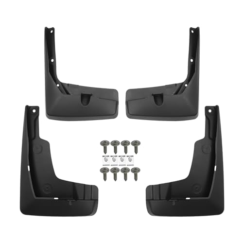Image of Motoforti Car Mud Flaps, Splash Guards, for Toyota Camry 2015-2017, 1 Set, Black