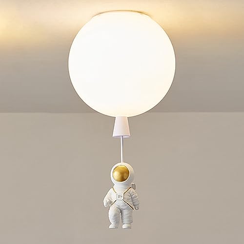 Lámpara infantil de globo con diseño espacial para iluminar la habitación