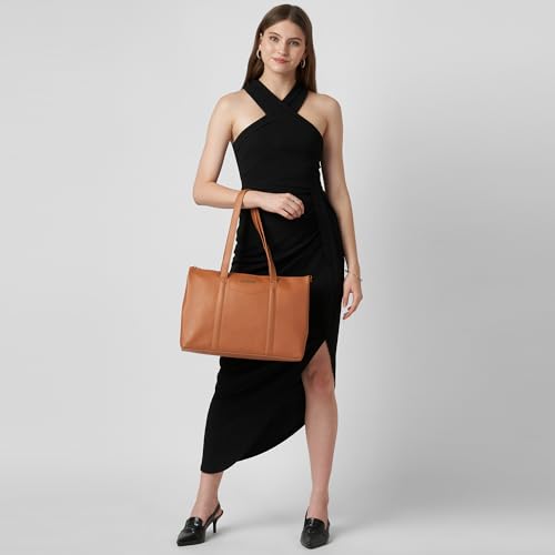 Image of Caprese Basil Large Tote Bag for Women with Shoulder Straps | Fits Up to 16 Inch Laptop| Stylish Handheld Bag, Multi-Compartment Design for Work, Travel, Shopping | Essentials & Daily Use