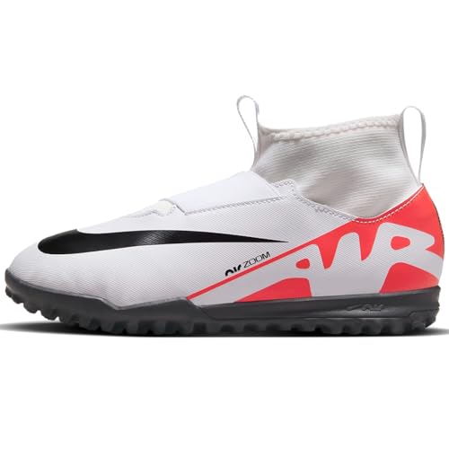 Nike Jr. Mercurial Superfly 9 Academy (DJ5616-600, Bright Crimson/Black/White) Size 6