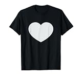 White Heart is The Symbol of Love for Valentines Day Holiday T-Shirt